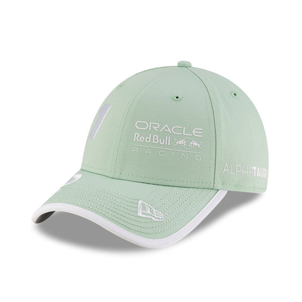 Red Bull Racing F1 Team 2025 Miami Max Verstappen 9Forty Cap Adults - Pastel Green
