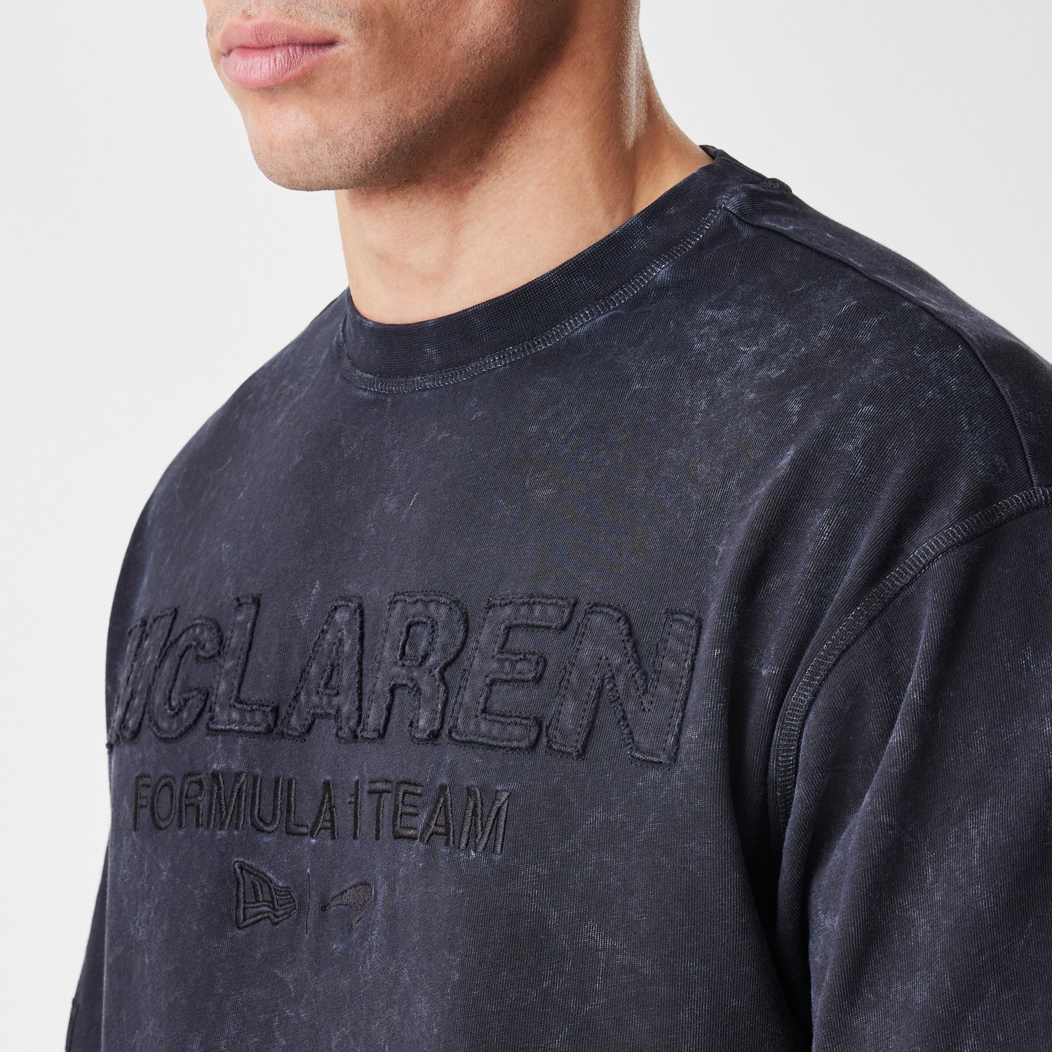 McLaren Racing F1 Washed Oversized Tee Adults - Black