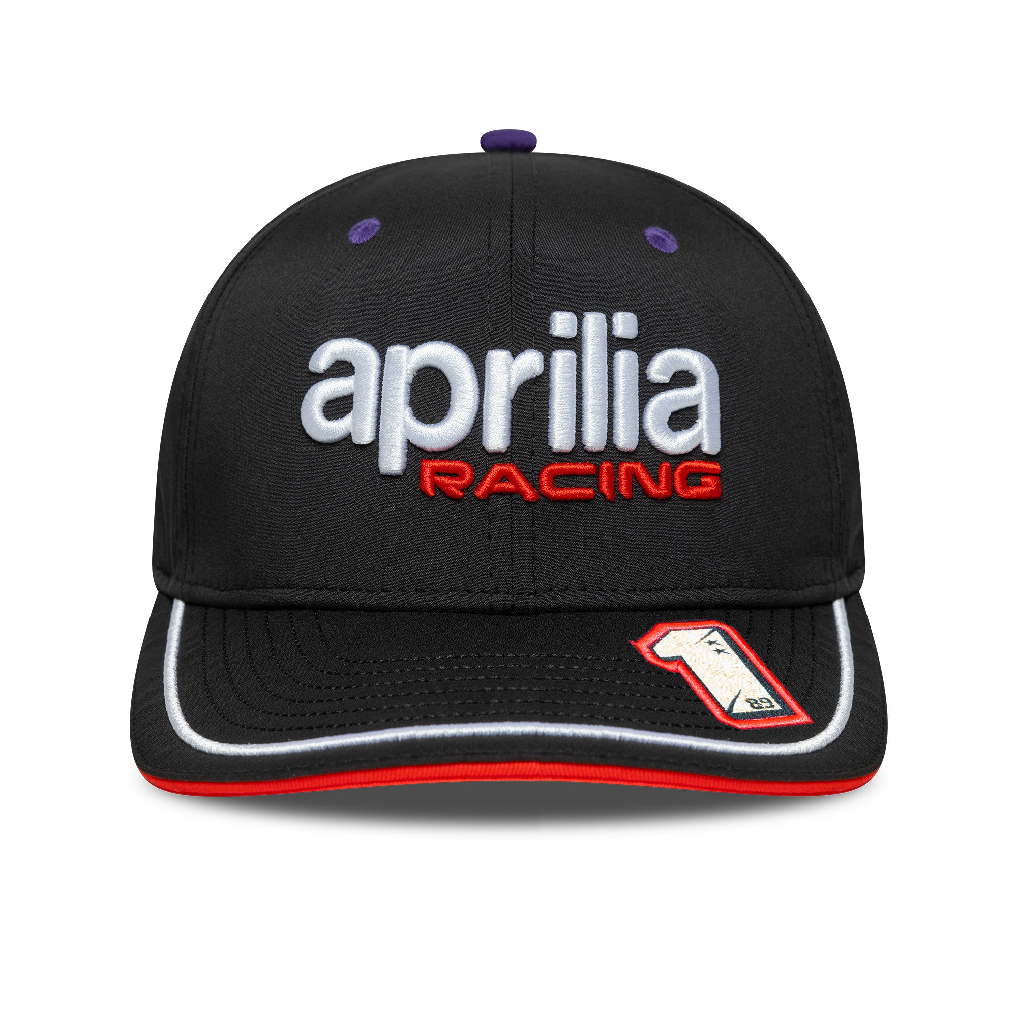 Aprilia Rep Jm 9Seventy Cap Stretch Snap Adults - Black