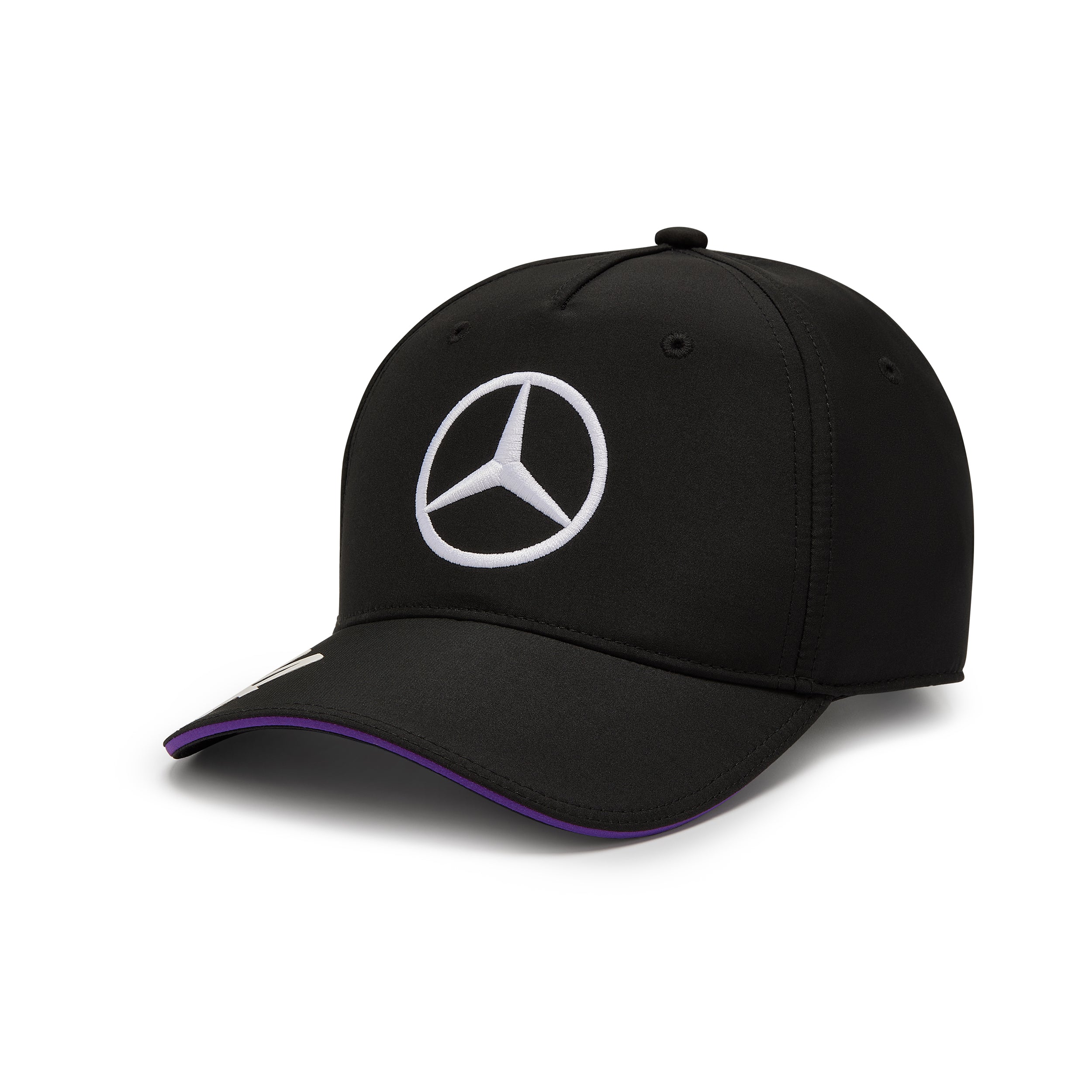 Mercedes AMG Petronas F1 Team 2024 Lewis Hamilton Trucker Cap Kids - Black