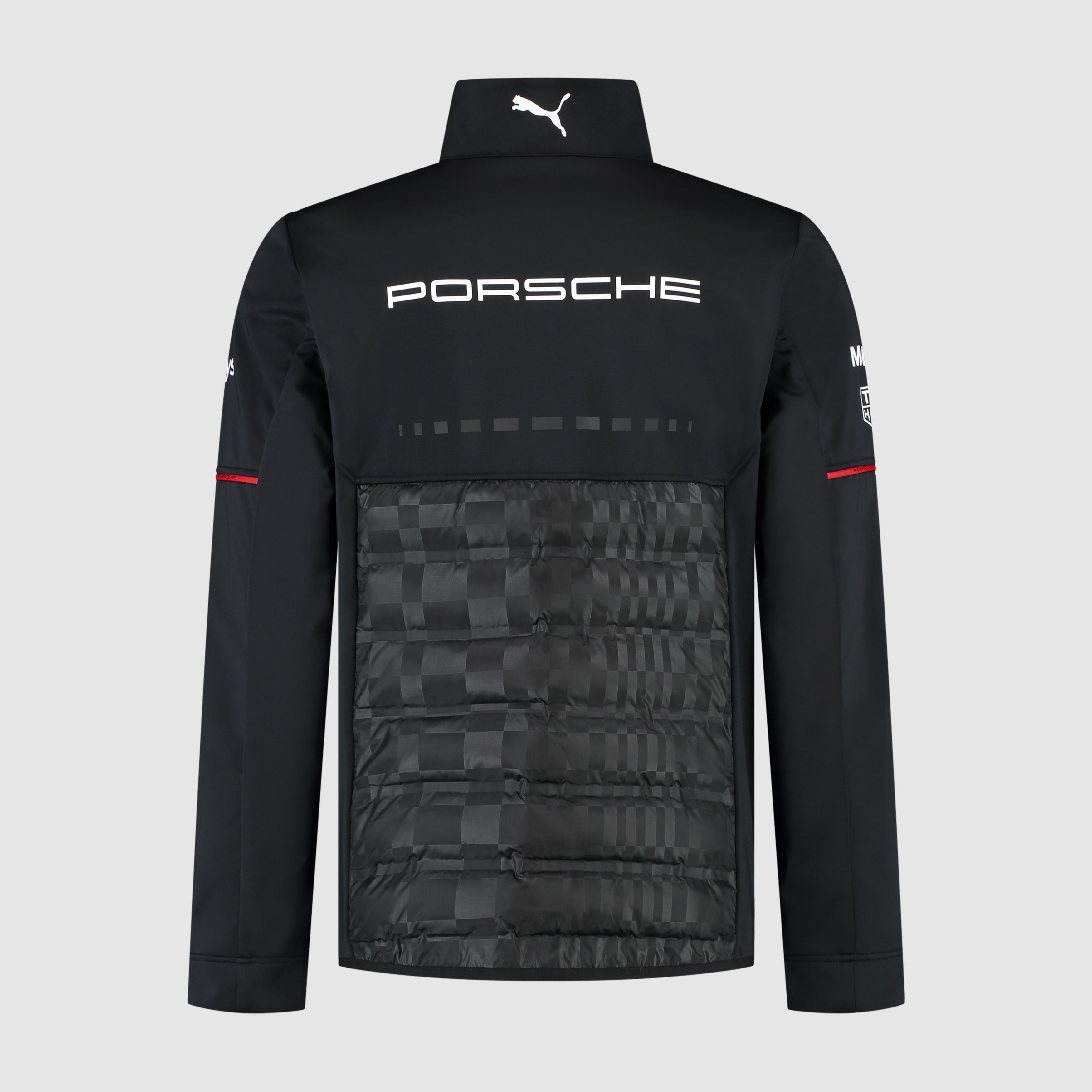 Porsche Motorsport Team 2025 Hybrid Jacket Mens - Black