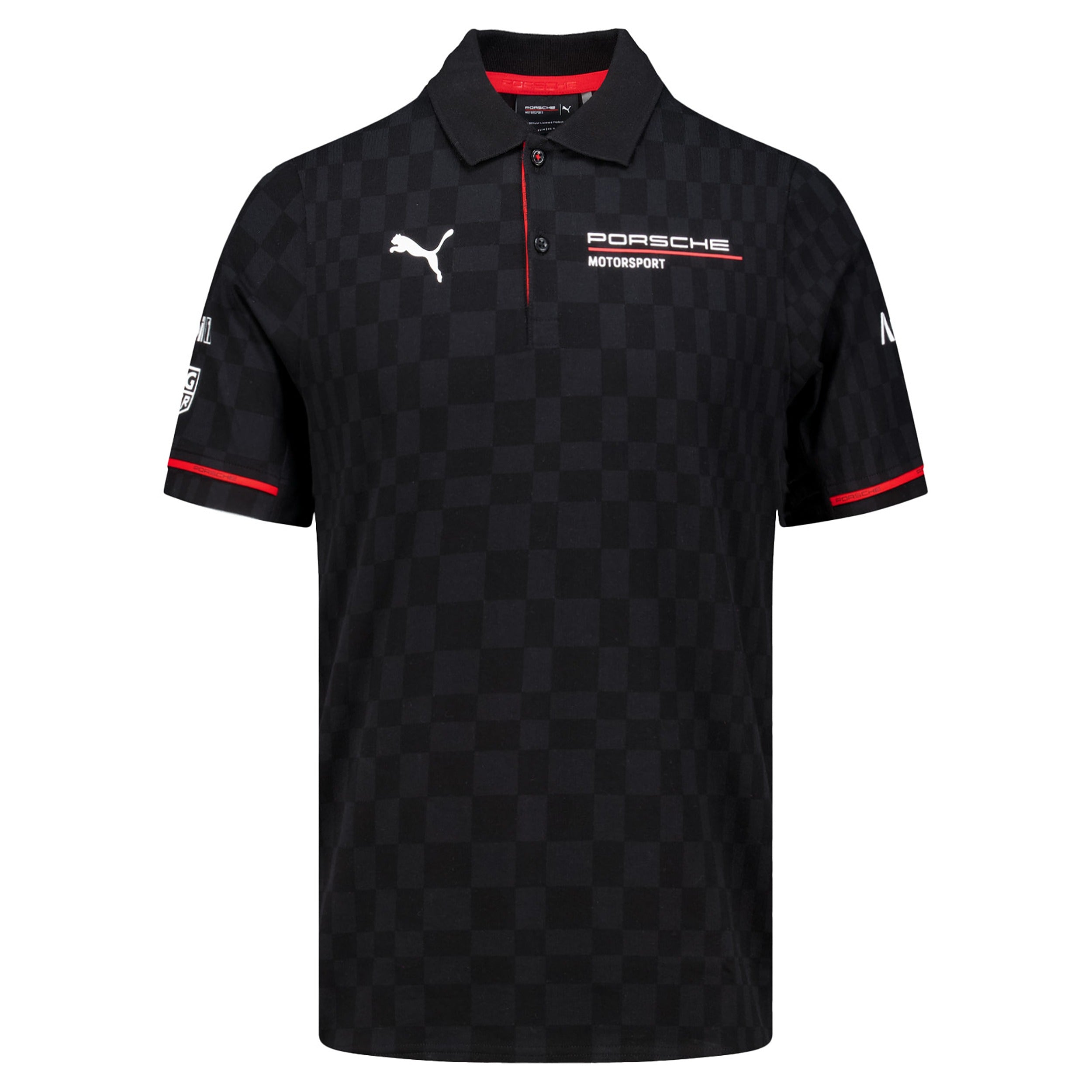 Porsche Motorsport Team 2025 Polo Mens - Black