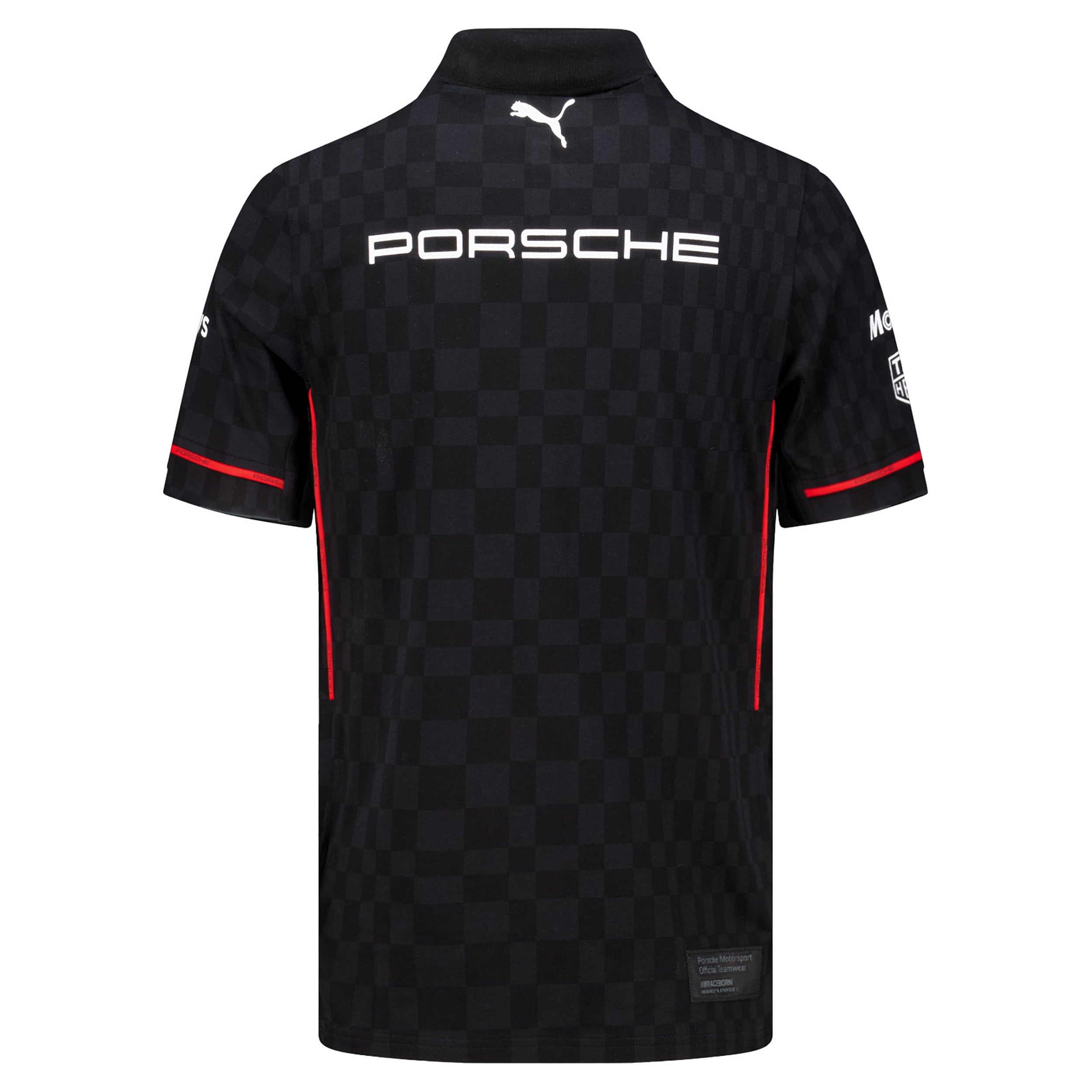 Porsche Motorsport Team 2025 Polo Mens - Black