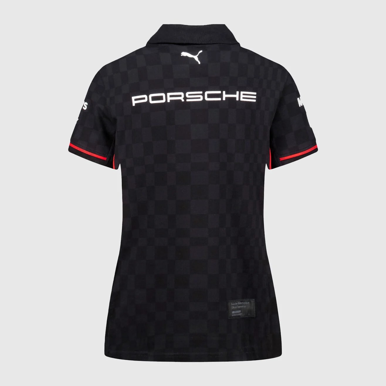 Porsche Motorsport Team 2025 Polo Womens - Black