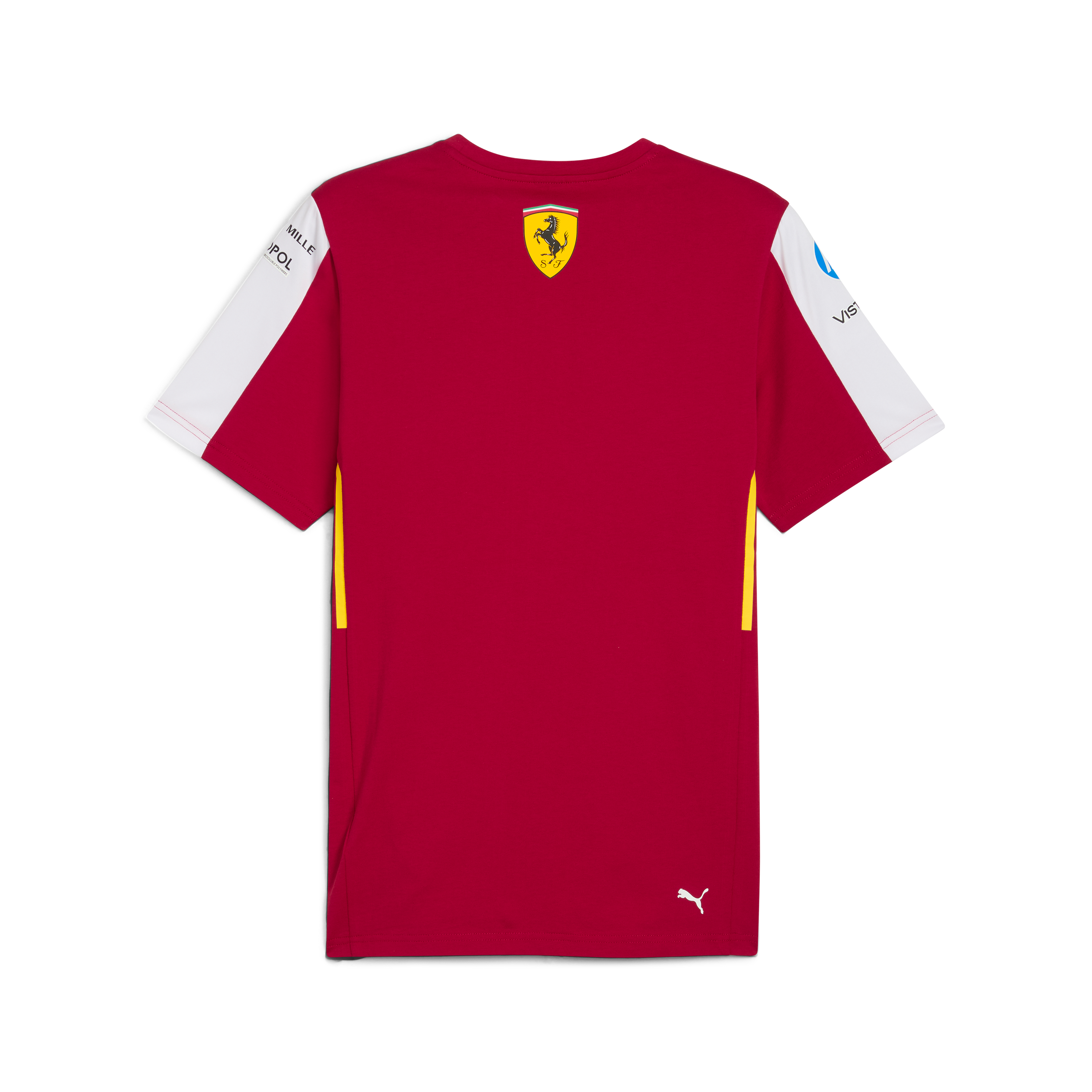 Scuderia Ferrari F1 Team 2025 Le Mans 24H Tee Mens - Dark Cherry