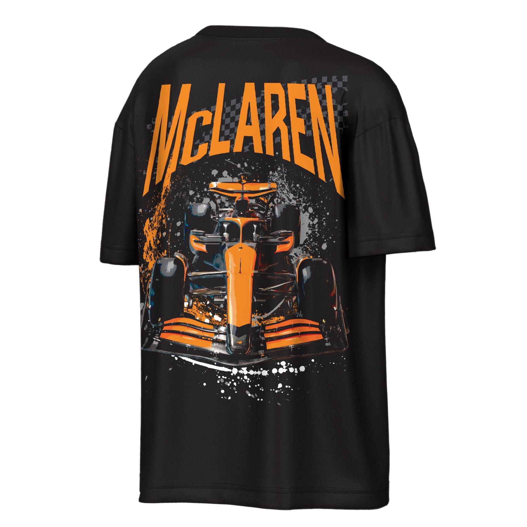 McLaren Racing F1 No Limits Oversized Short Sleeve Tee Mens - Black