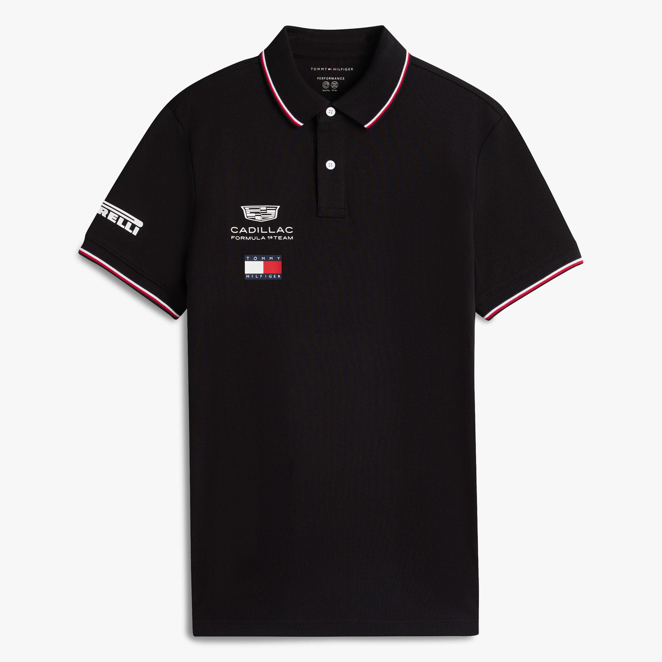 Cadillac F1 Team 2026 X Tommy Hilfiger Polo Mens - Black