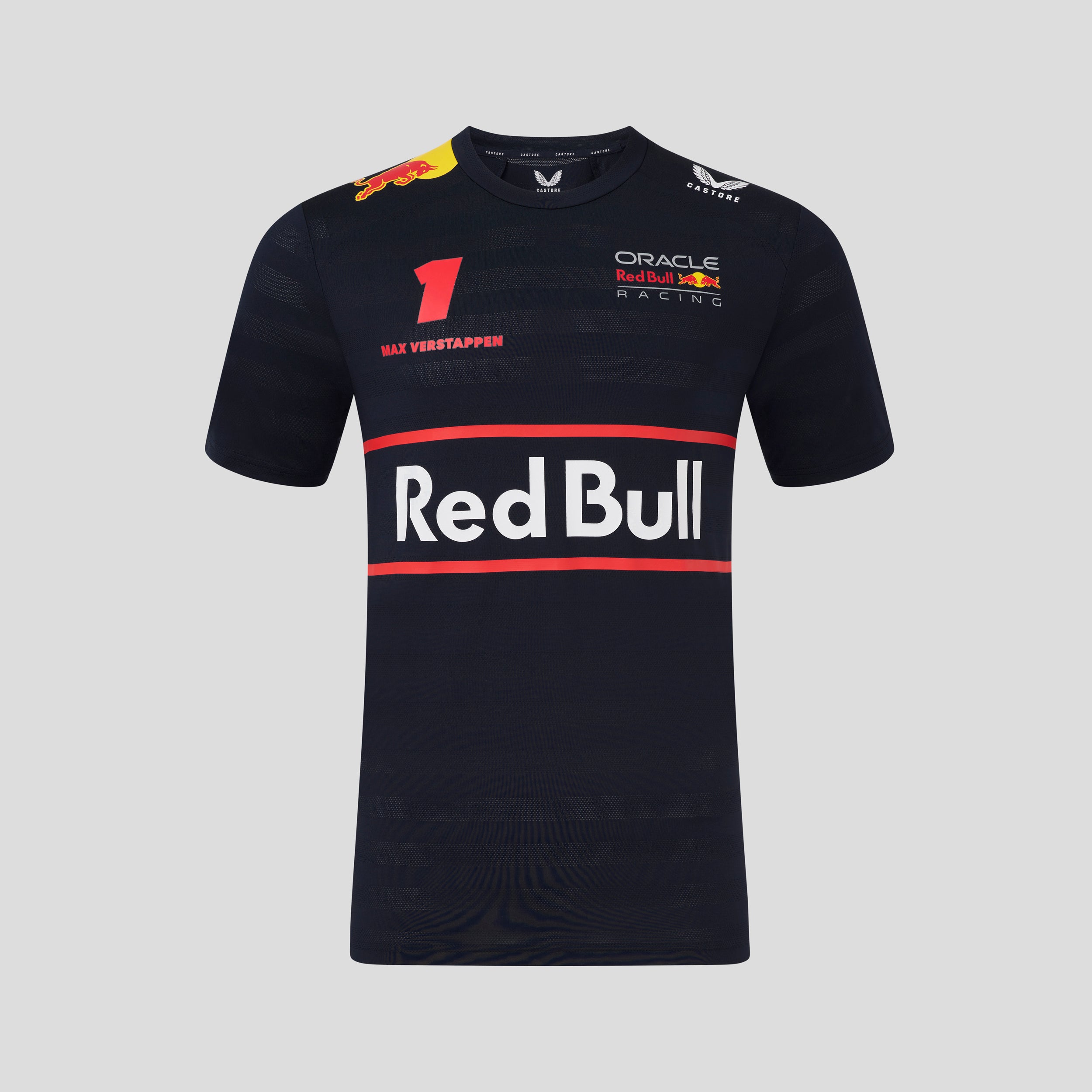 Red Bull Racing F1 Team 2025 Max Verstappen T-Shirt Mens - Night Sky