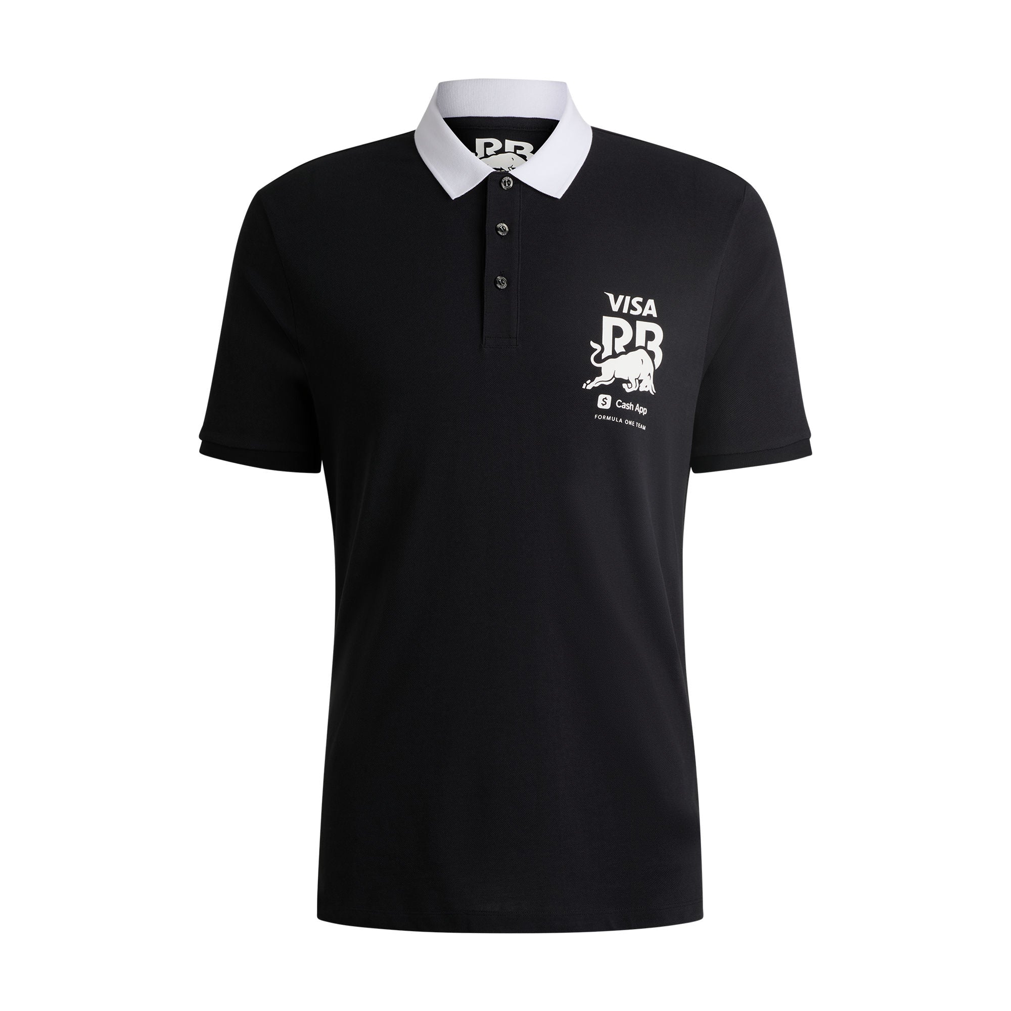 Visa Cash App RB F1 Logo Polo Unisex - Black