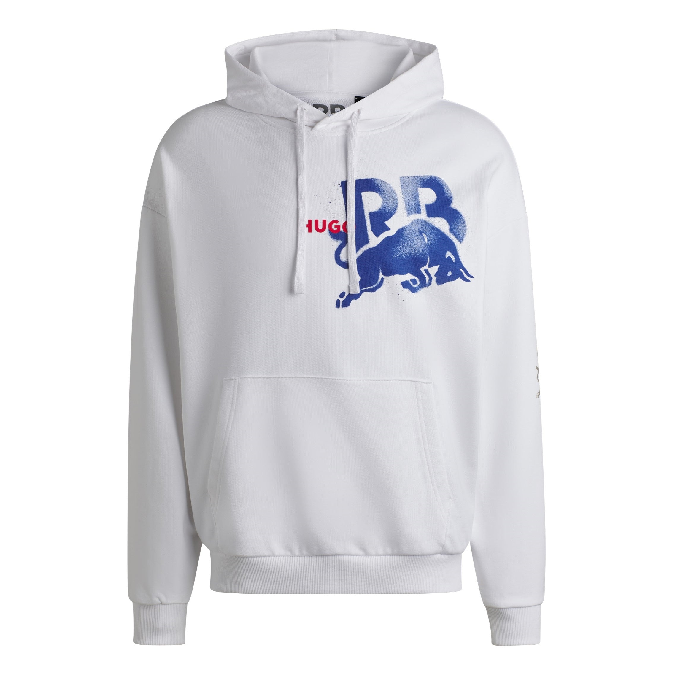 Visa Cash App RB F1 Spray Logo Hoodie Unisex - White