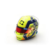 Spark McLaren F1 Team Lando Norris 2021 Mini Helmet Adults - Yellow - 1:5 Scale