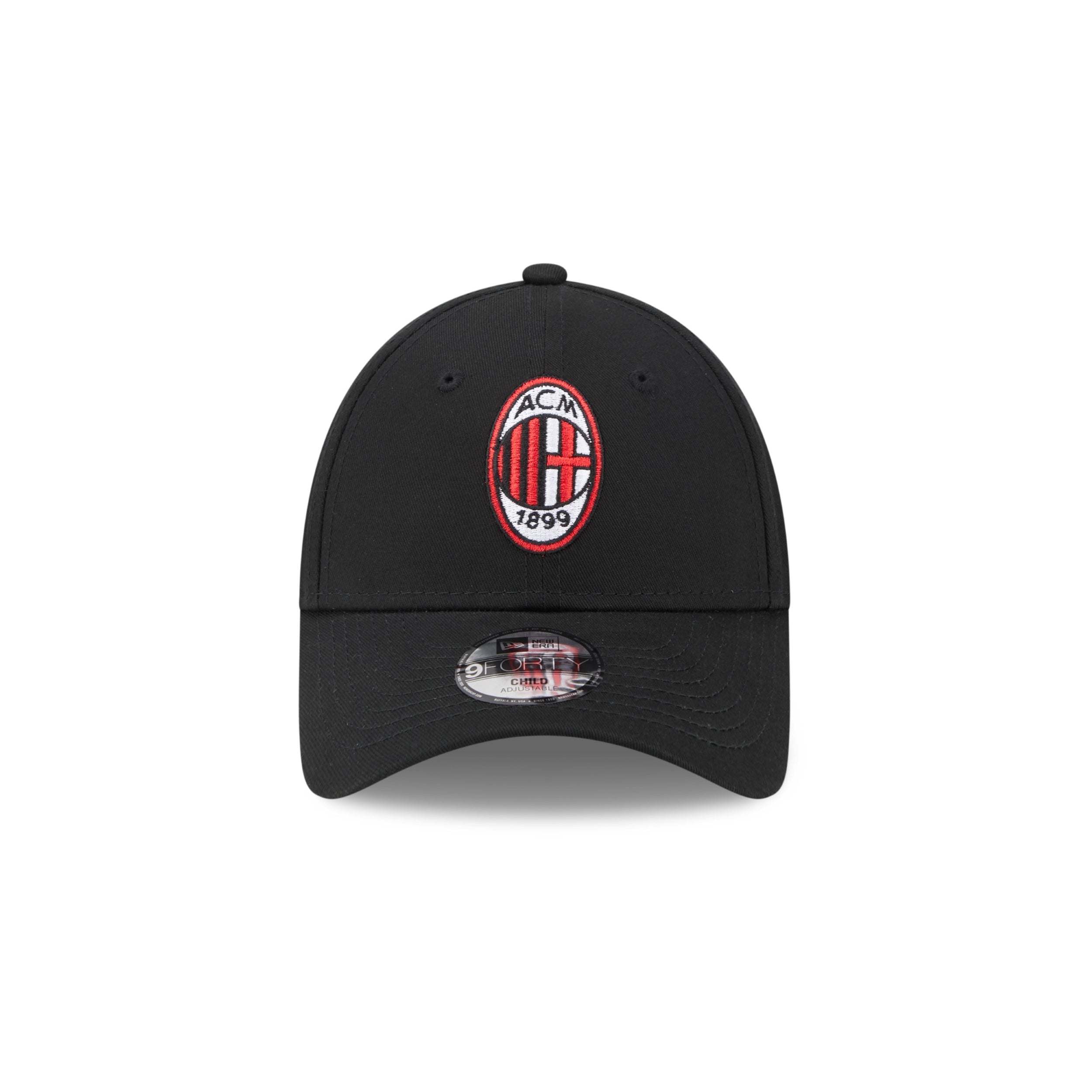 AC Milan Core 9Forty Cap Kids - Black
