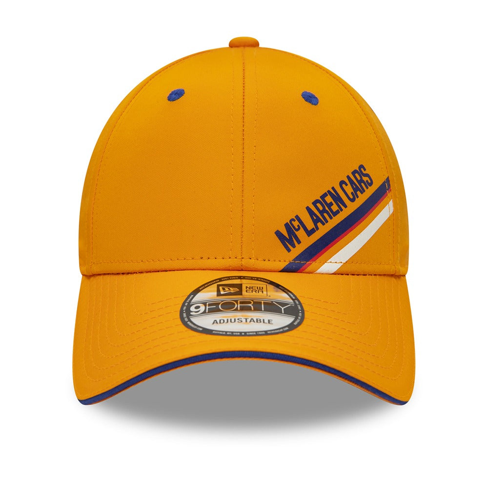 McLaren Racing F1 Triple Crown Stripe 9Forty - Papaya