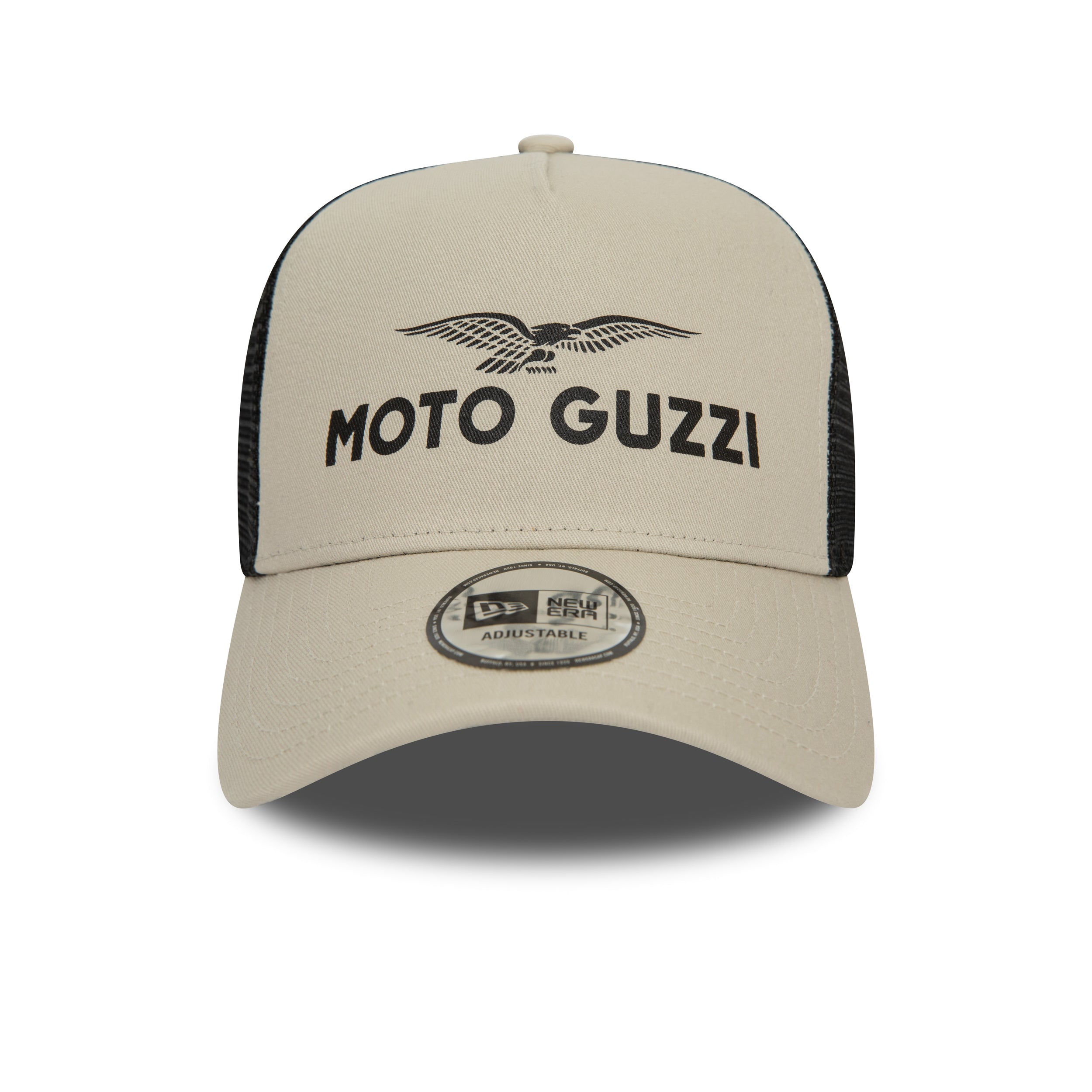 Moto Guzzi Seasonal Trucker Cap Adults - Stone