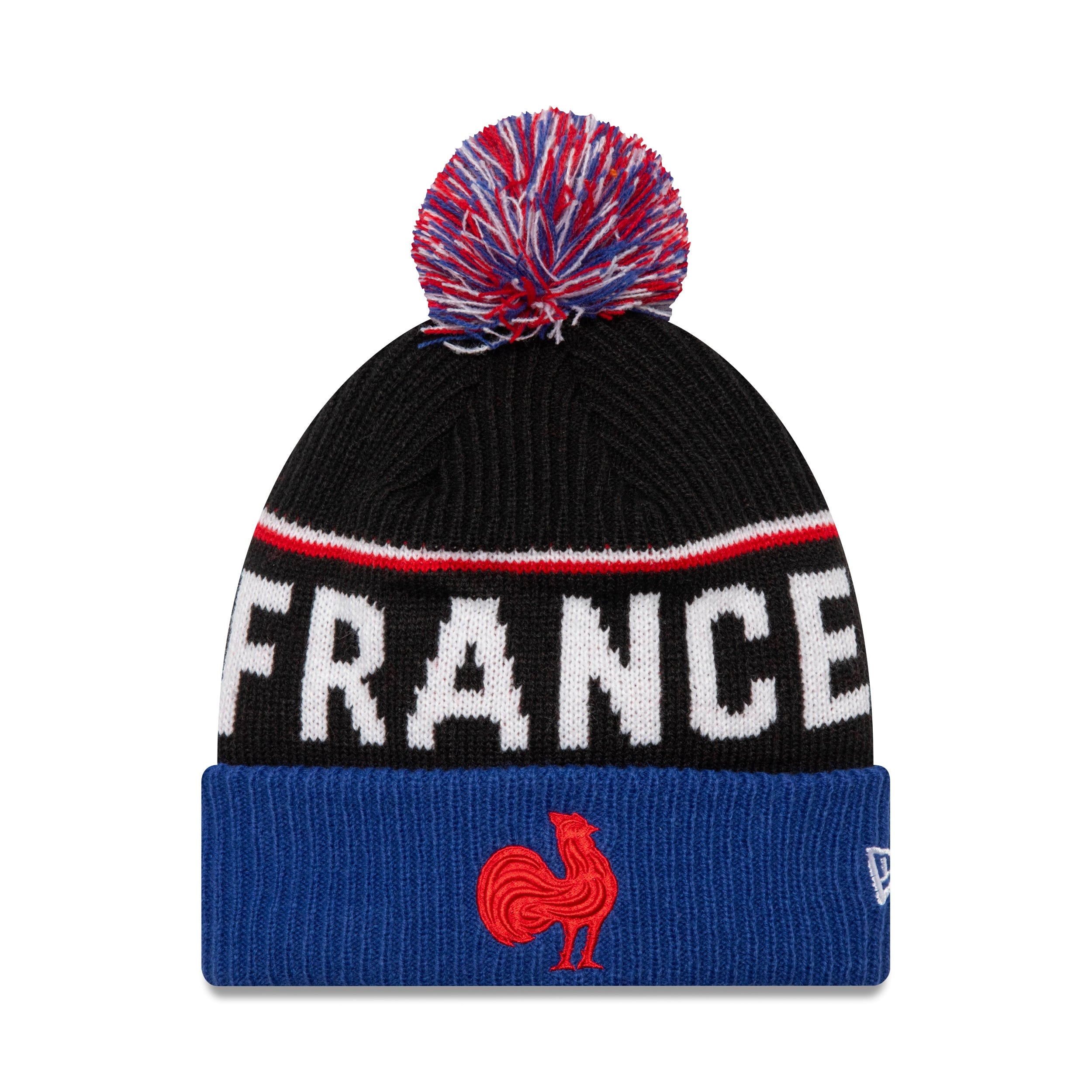 French Federation of Rugby Sport Beanie Adults - Light Navy/Black