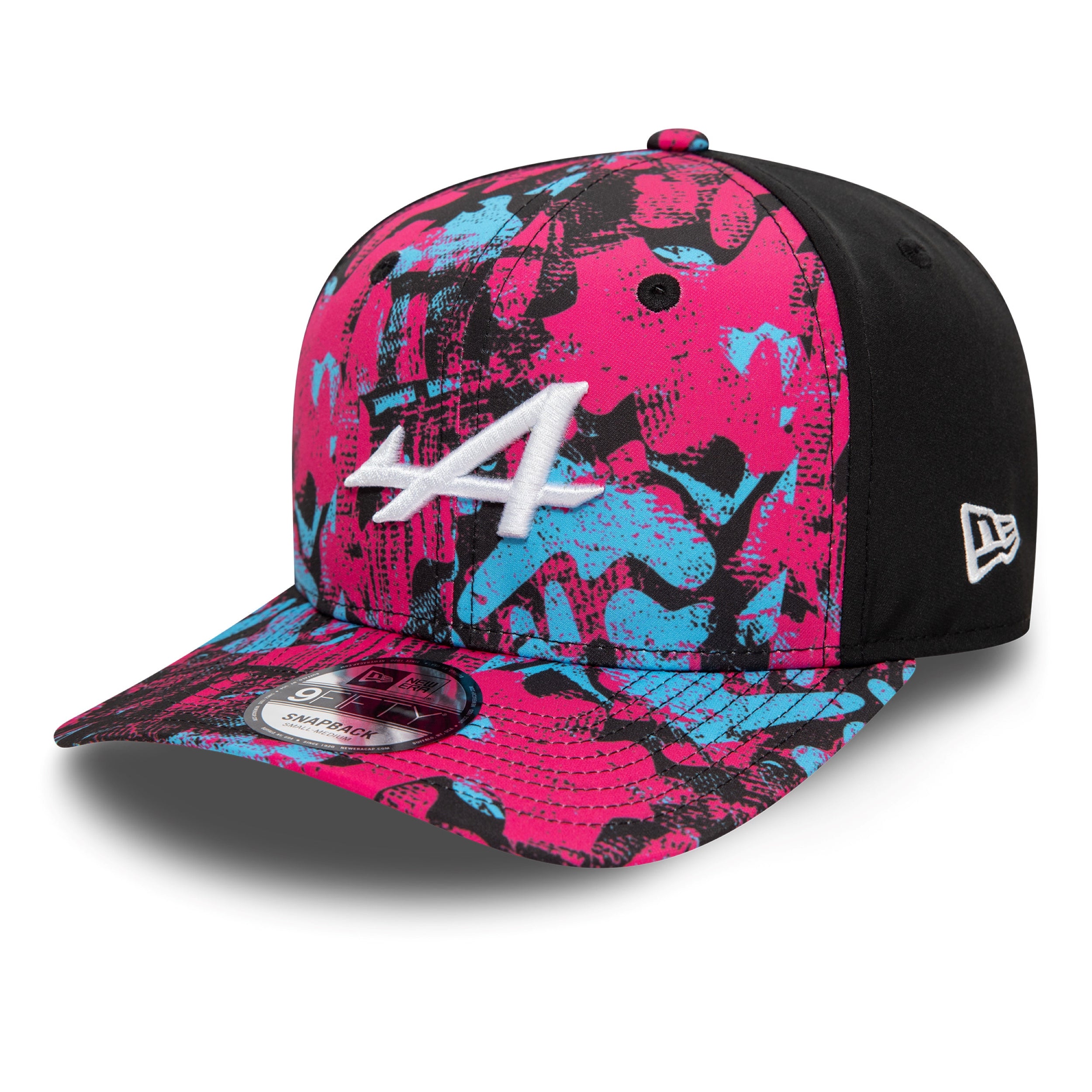 Alpine F1 Silverstone 9Fifty Cap Pre Curve Adults - Multicolour