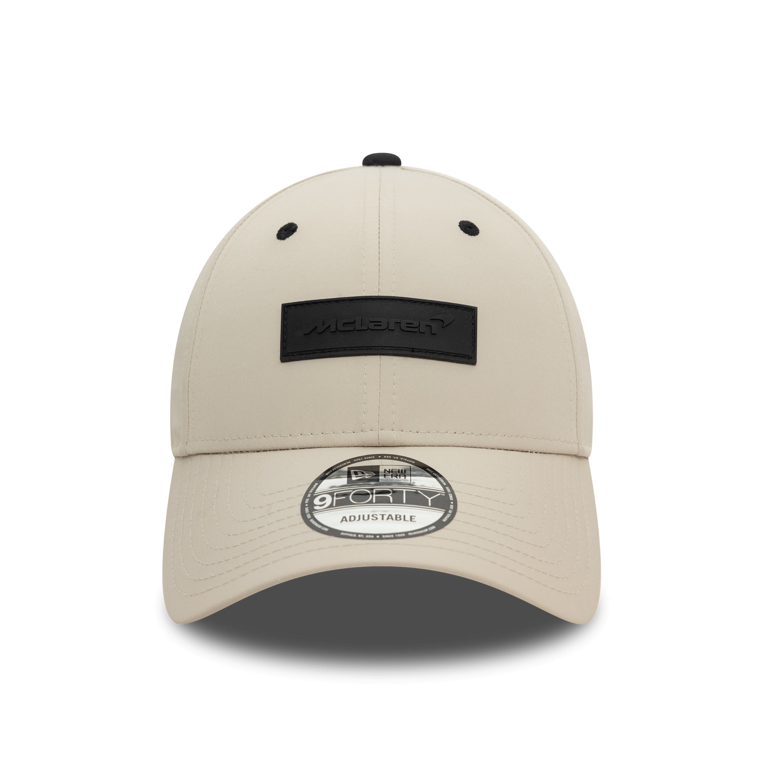 McLaren Automotive Rubber Patch 9Forty Cap Adults - Stone