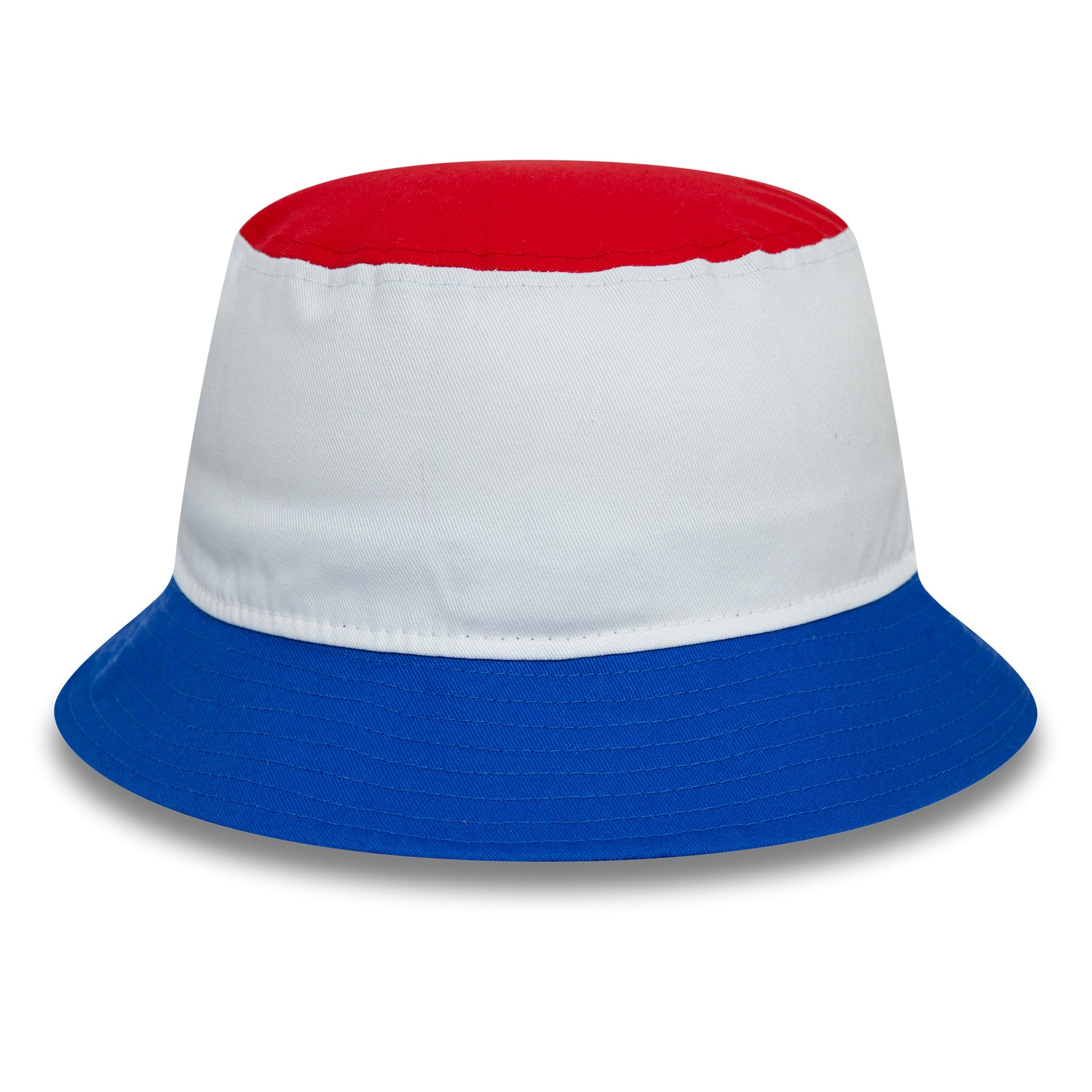 Visa Cash App RB F1 Block Tapered Bucket Hat Adults - White/Bright Blue/Front Door Red