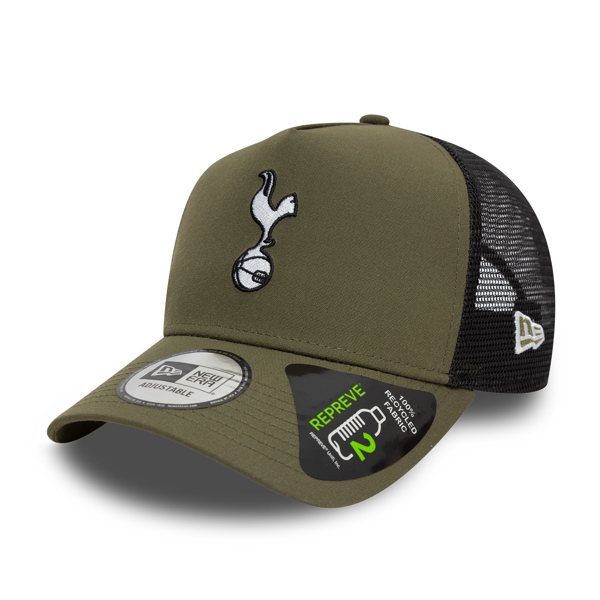 Tottenham Hotspur Seasonal Trucker Cap Adults - New Olive