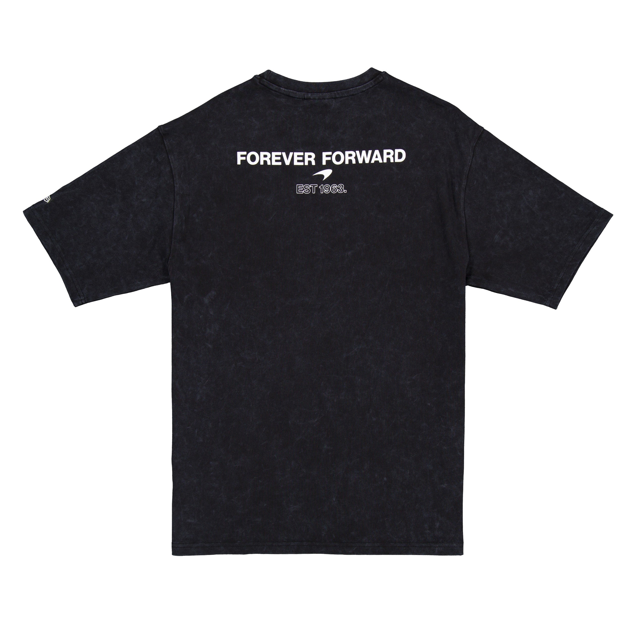 McLaren Racing F1 Wordmark Logo Oversized Tee Adults - Black