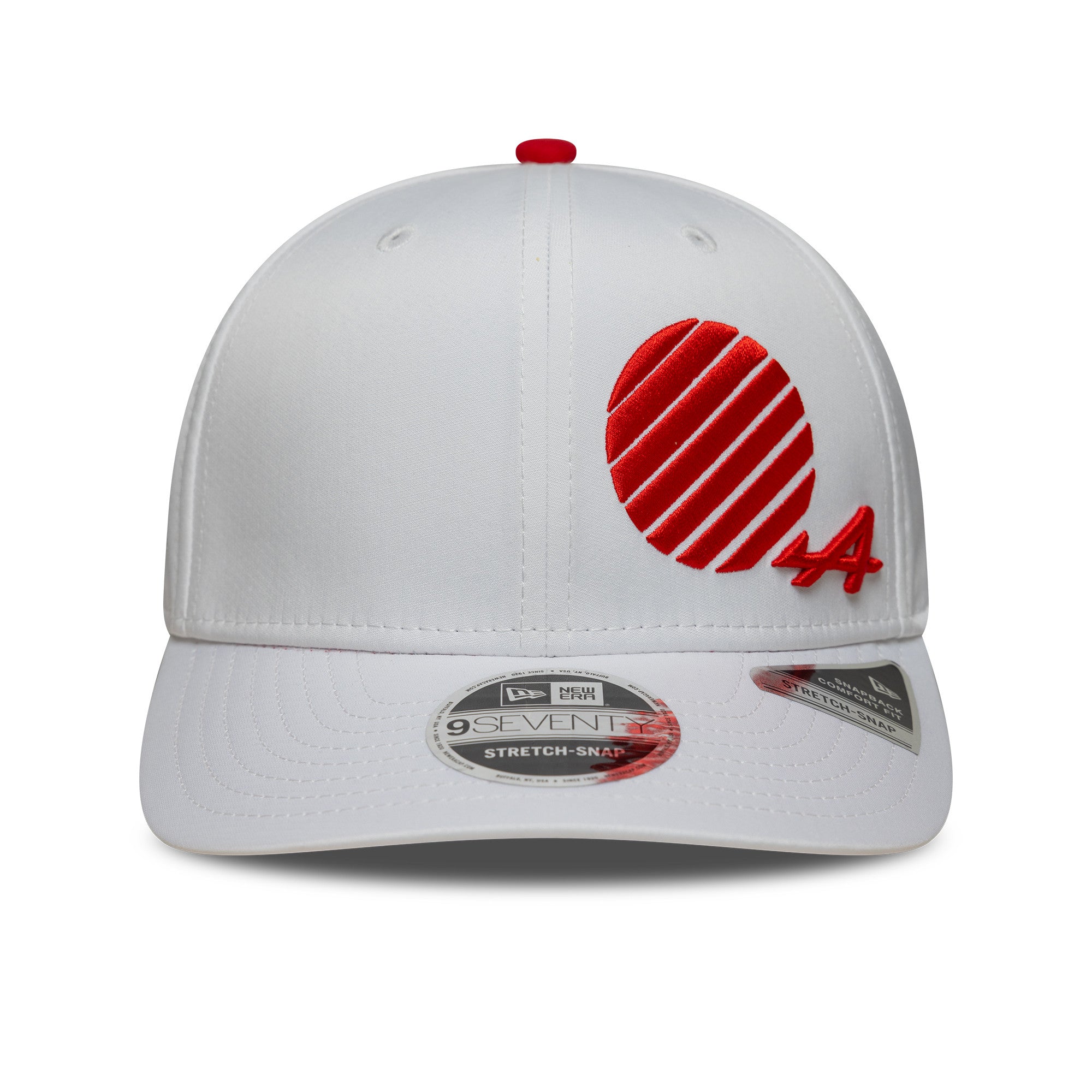 Alpine F1 Team 2025 Japan 9Seventy Cap Stretch Snap Adults - White
