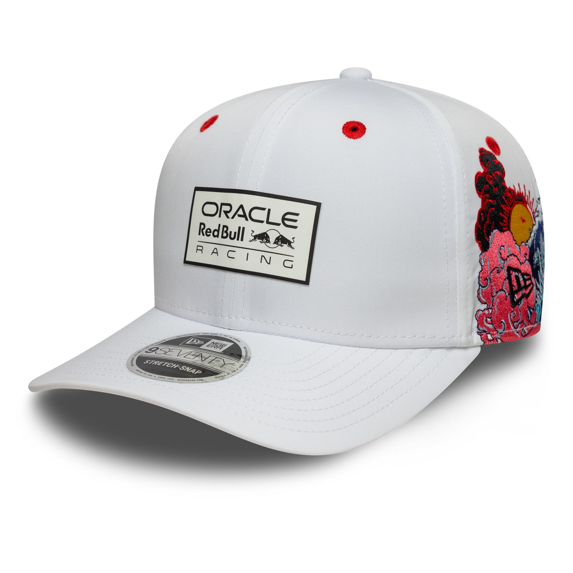Red Bull Racing F1 Team 2025 Japan 9Seventy Cap Stretch Snap Adults - White