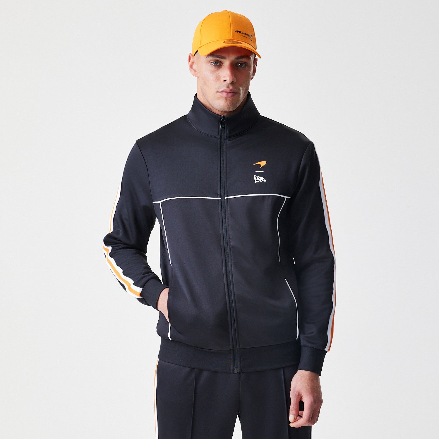 McLaren Racing F1 Poly Track Jacket Adults - Black