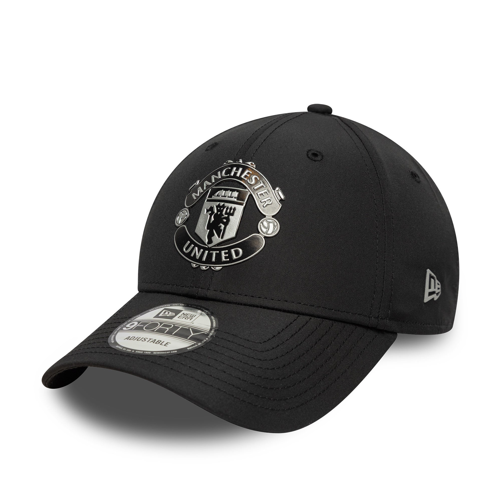 Manchester United Reflective 9Forty Cap Adults - Black