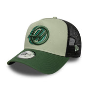 Haas F1 Seasonal 9Forty Cap Trucker Cap Adults - Dark Green
