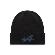 Alpine F1 Seasonal Cuff Knit Beanie Adults - Black