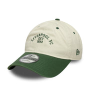Liverpool FC Contrast 9Twenty Cap Adults - Ivory/Dark Green