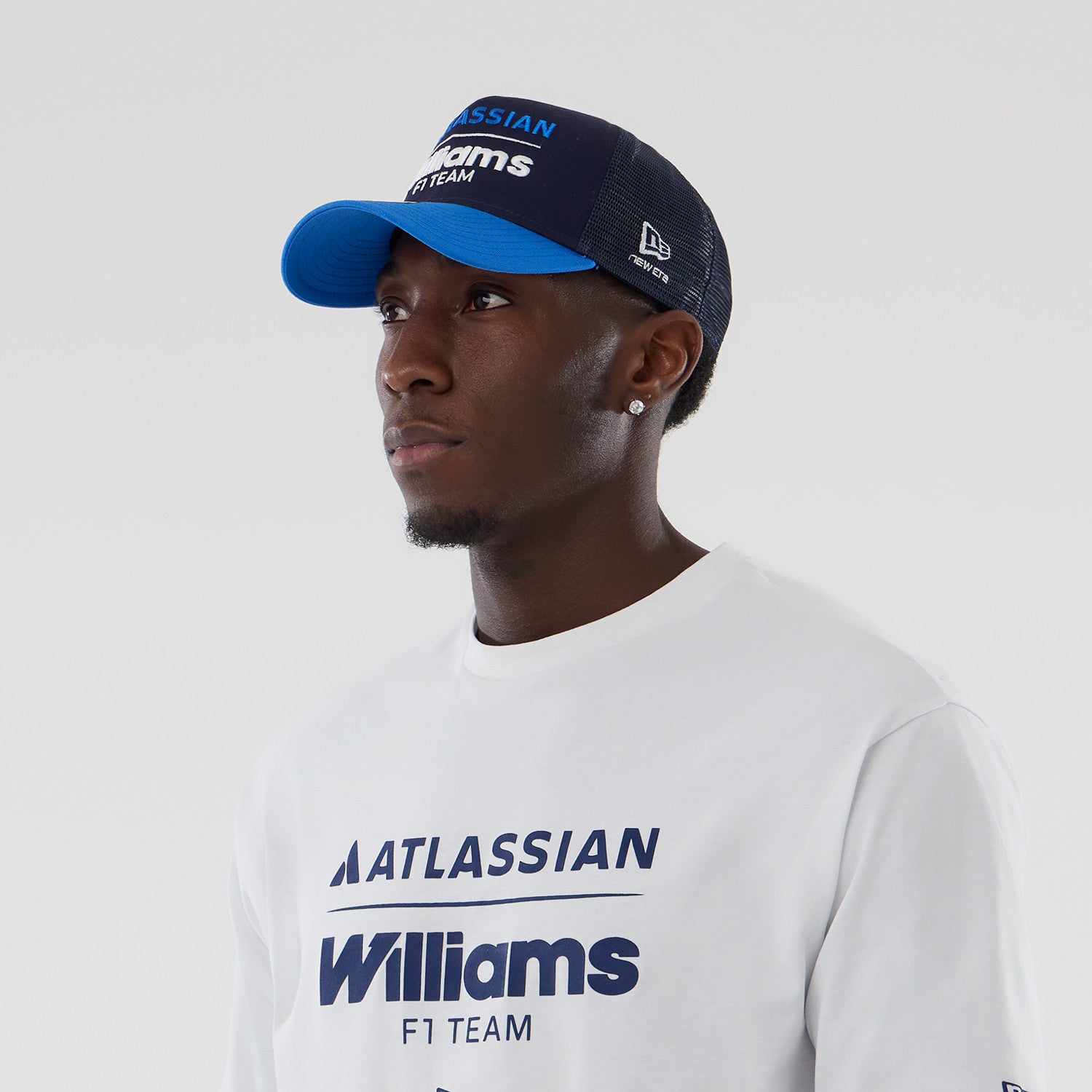 Williams F1 Oversized Short Sleeve Tee Mens - White