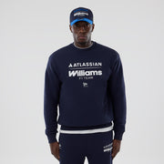 Williams F1 Oversized Crew Mens - Night Shift Navy