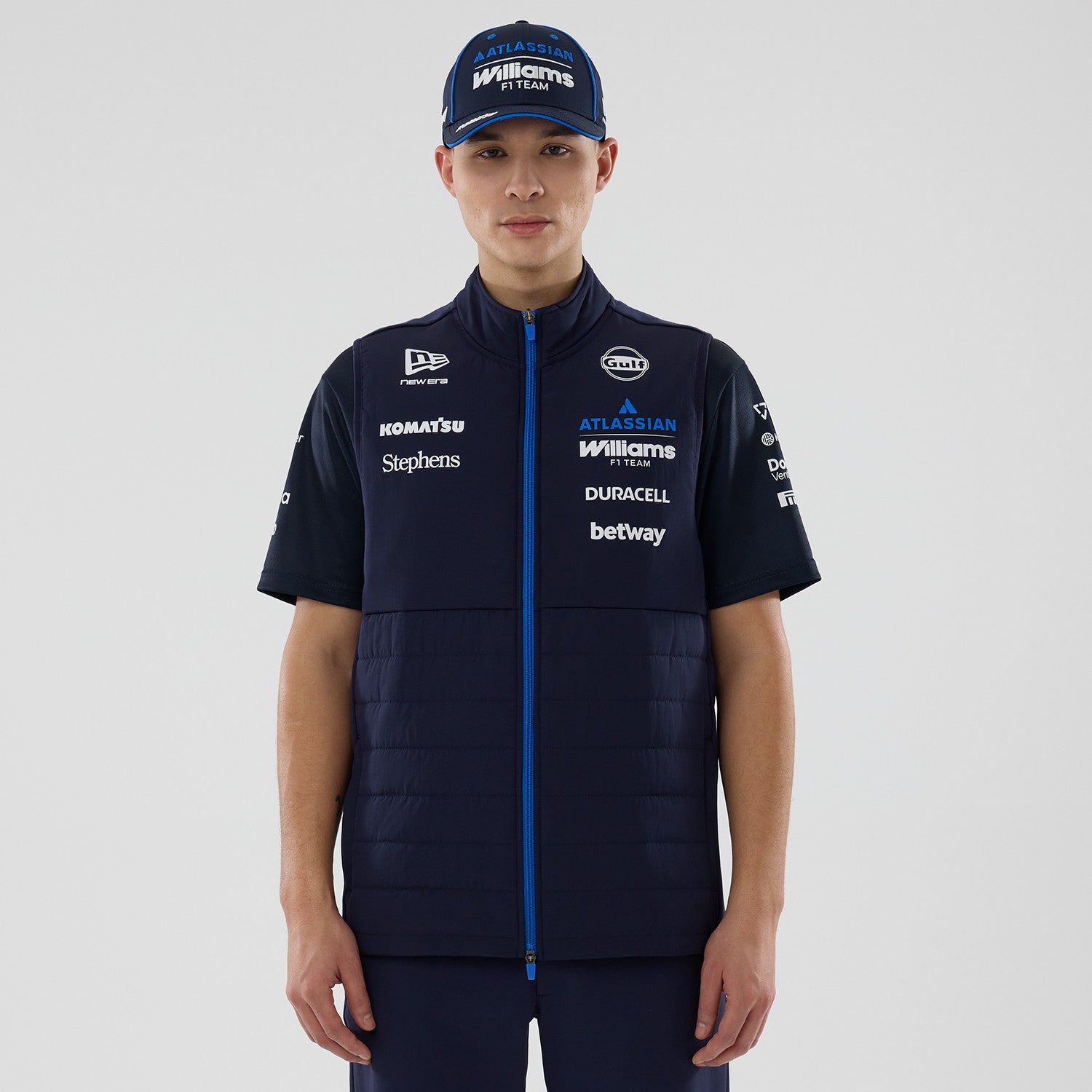Williams F1 Team 2026 Gilet Mens - Navy