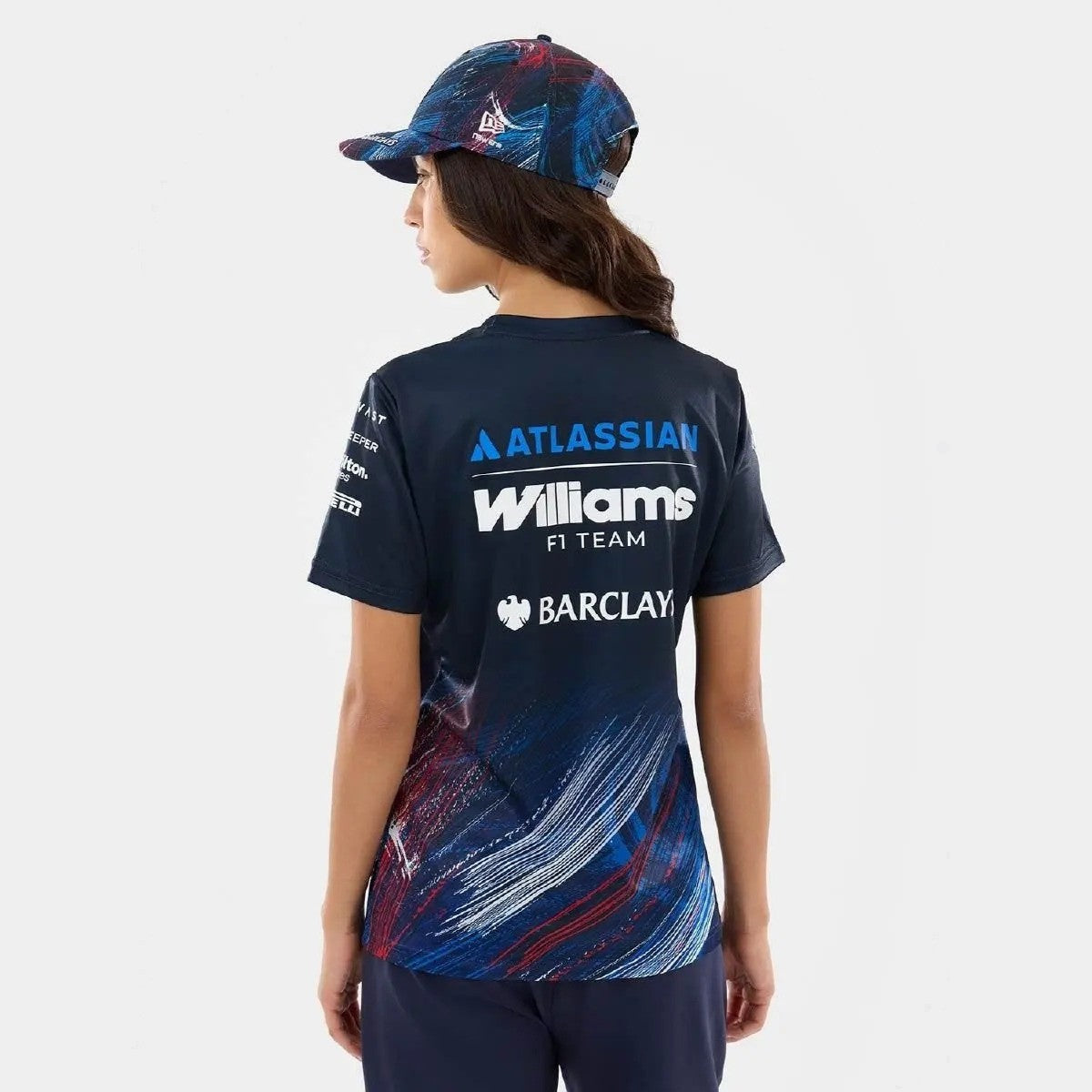 Williams F1 Team 2026 Silverstone Tech Tee Womens - Night Shift Navy