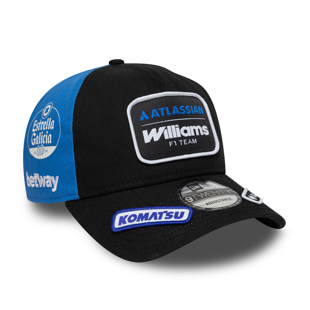 Williams F1 Vegas Carlos Sainz 9Twenty Cap A-Frame Adults - Black