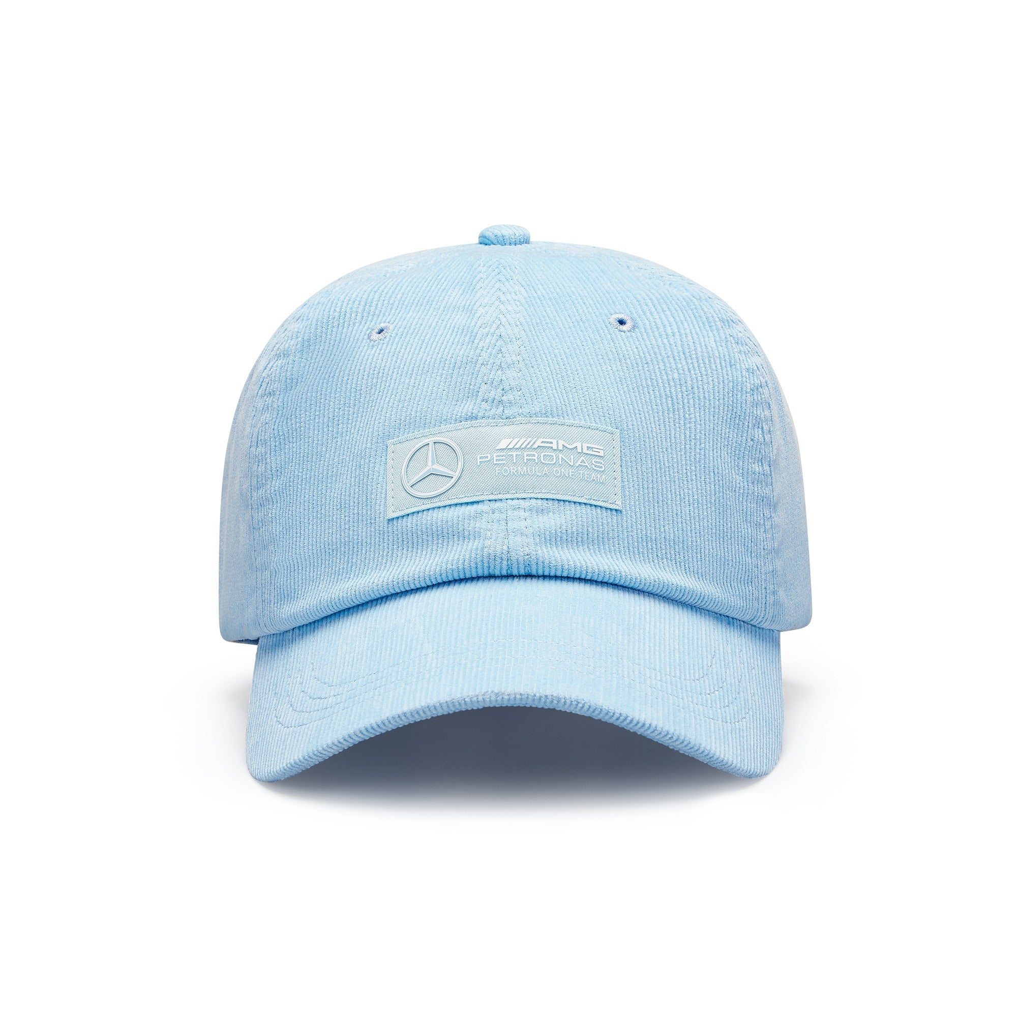Mercedes AMG Petronas F1 Retro Cord Dad Cap Unisex - Sky