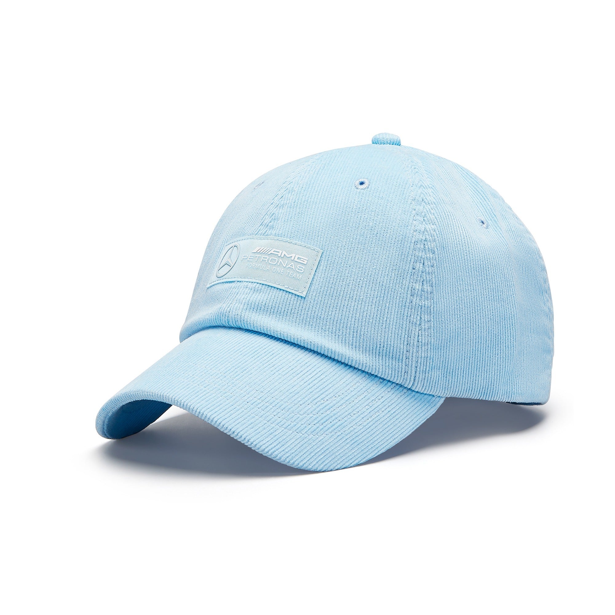 Mercedes AMG Petronas F1 Retro Cord Dad Cap Unisex - Sky
