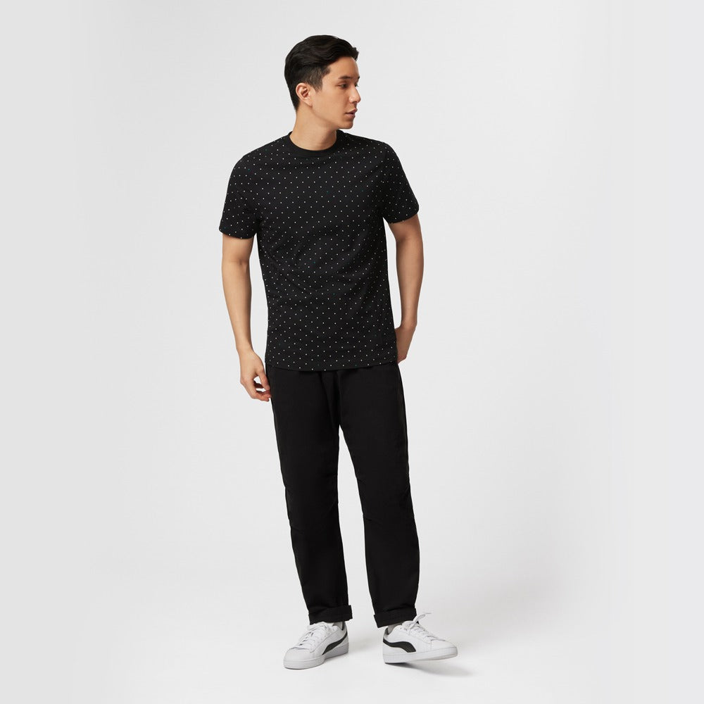 Mercedes AMG Petronas F1 Polka Dot Tee Mens - Black