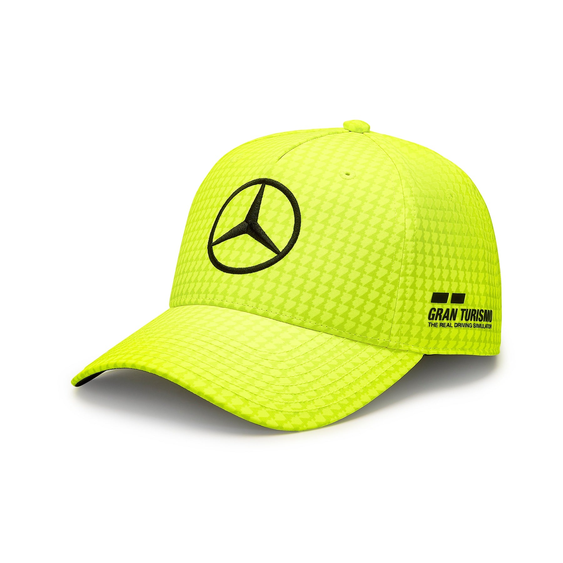 Mercedes AMG Petronas F1 2023 Team Lewis Hamilton Driver Cap Kids - Neon Yellow