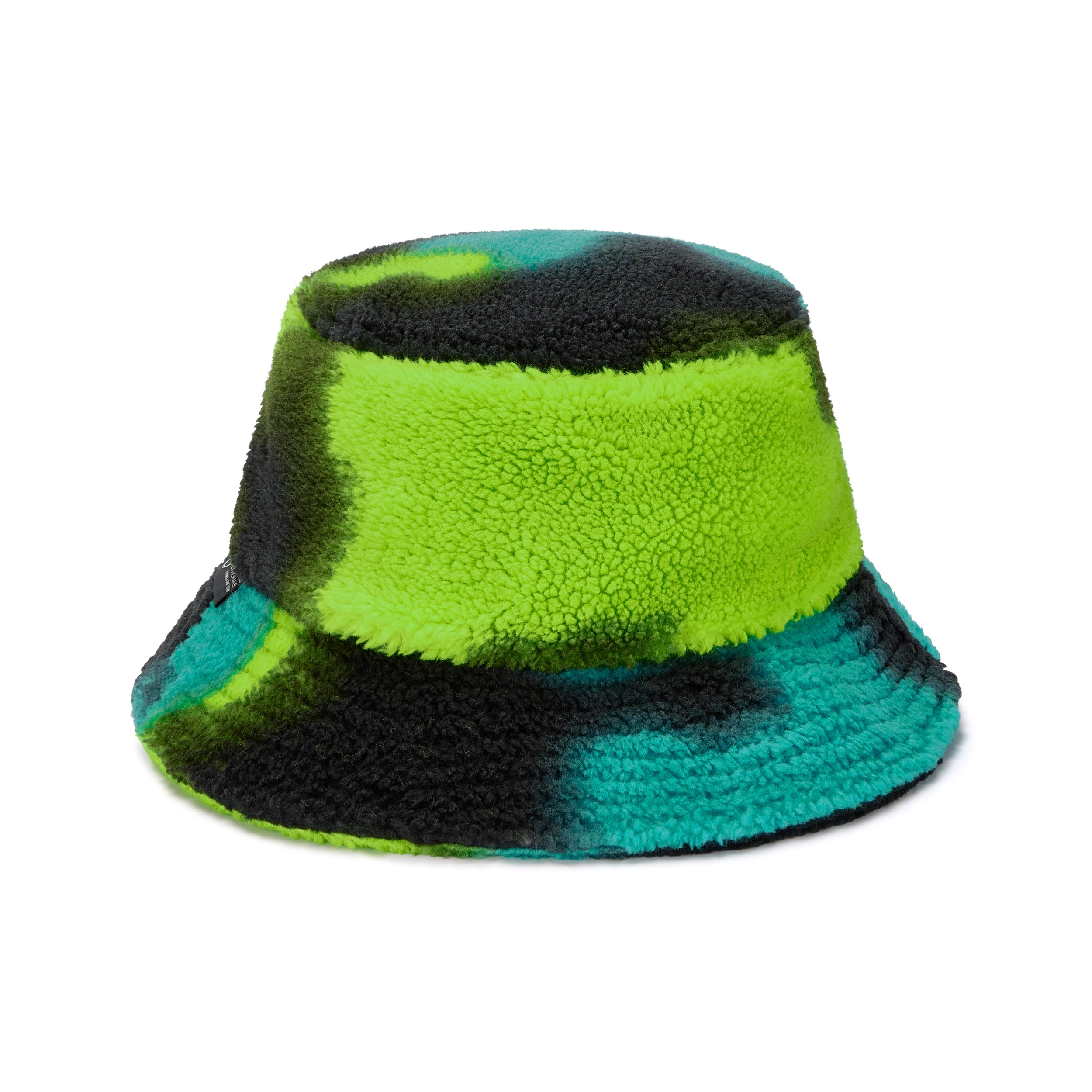 Mercedes AMG Petronas F1 Spray Camo Fleece Bucket Hat Unisex - Multicolour