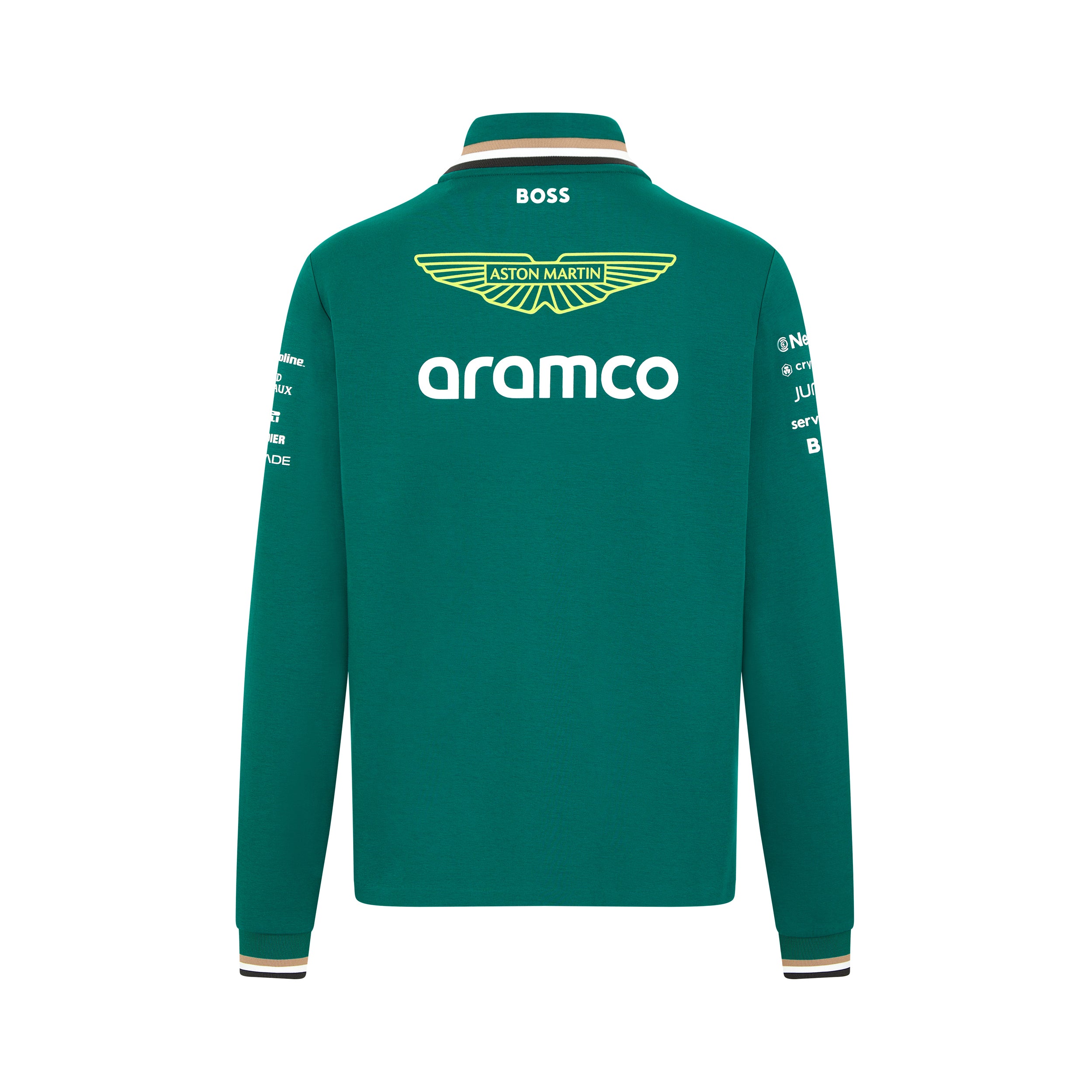 Aston Martin F1 Team 2024 Quarter Zip Mens - Green