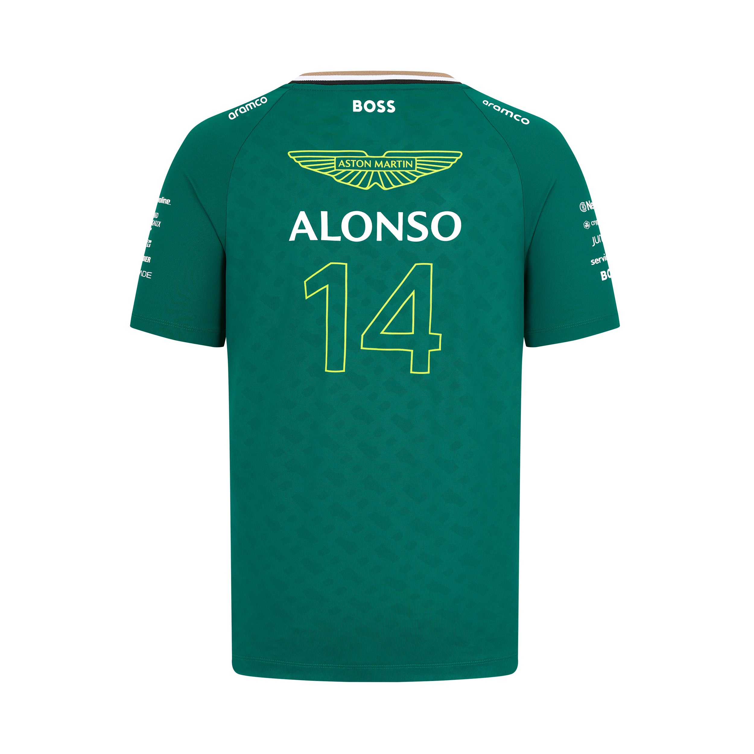 Aston Martin F1 Team 2024 Alonso Tee Kids - Green