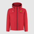 Scuderia Ferrari F1 Rain Jacket Mens - Dark Cherry