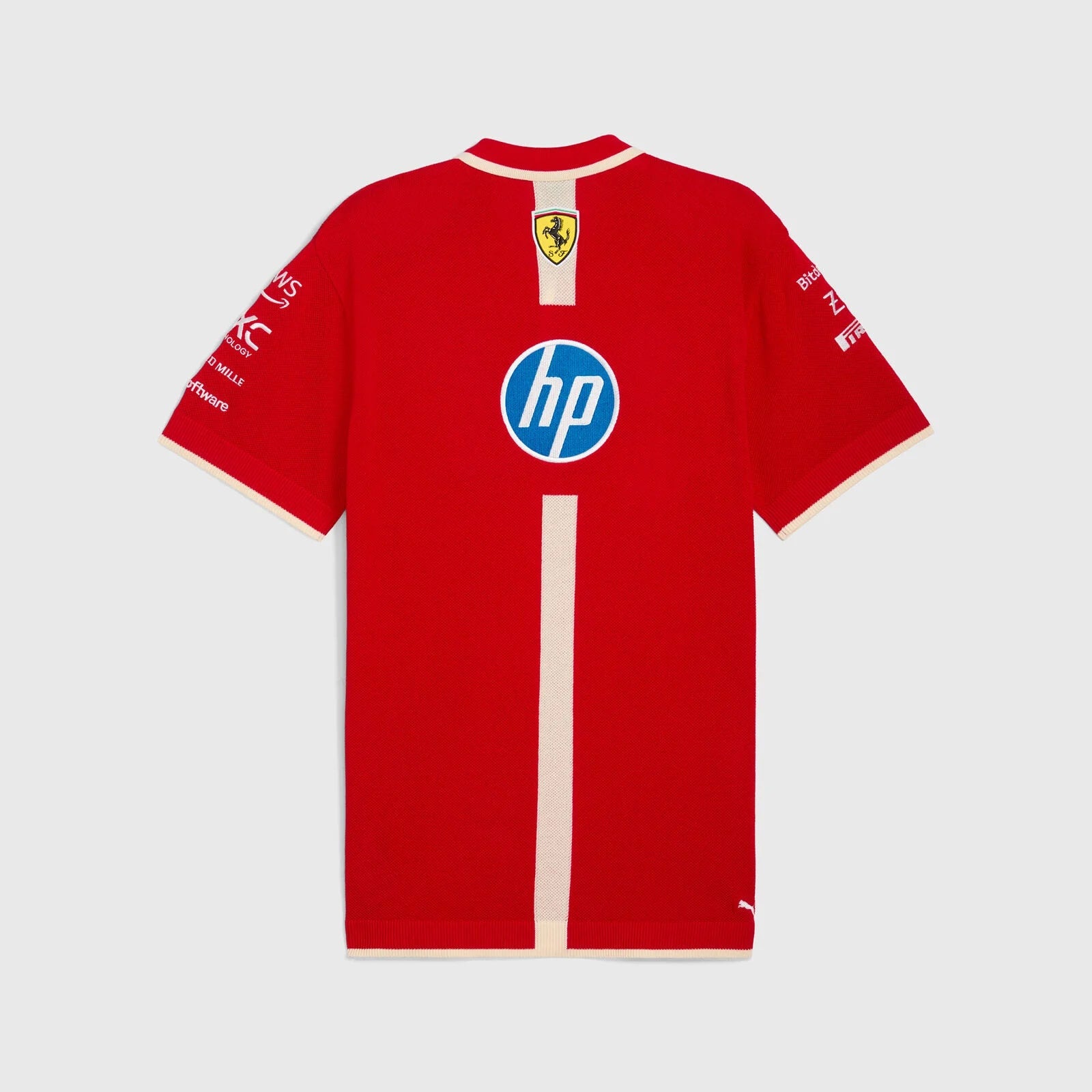 Scuderia Ferrari F1 Team 2025 Special Edition Polo China Mens - Dark Cherry