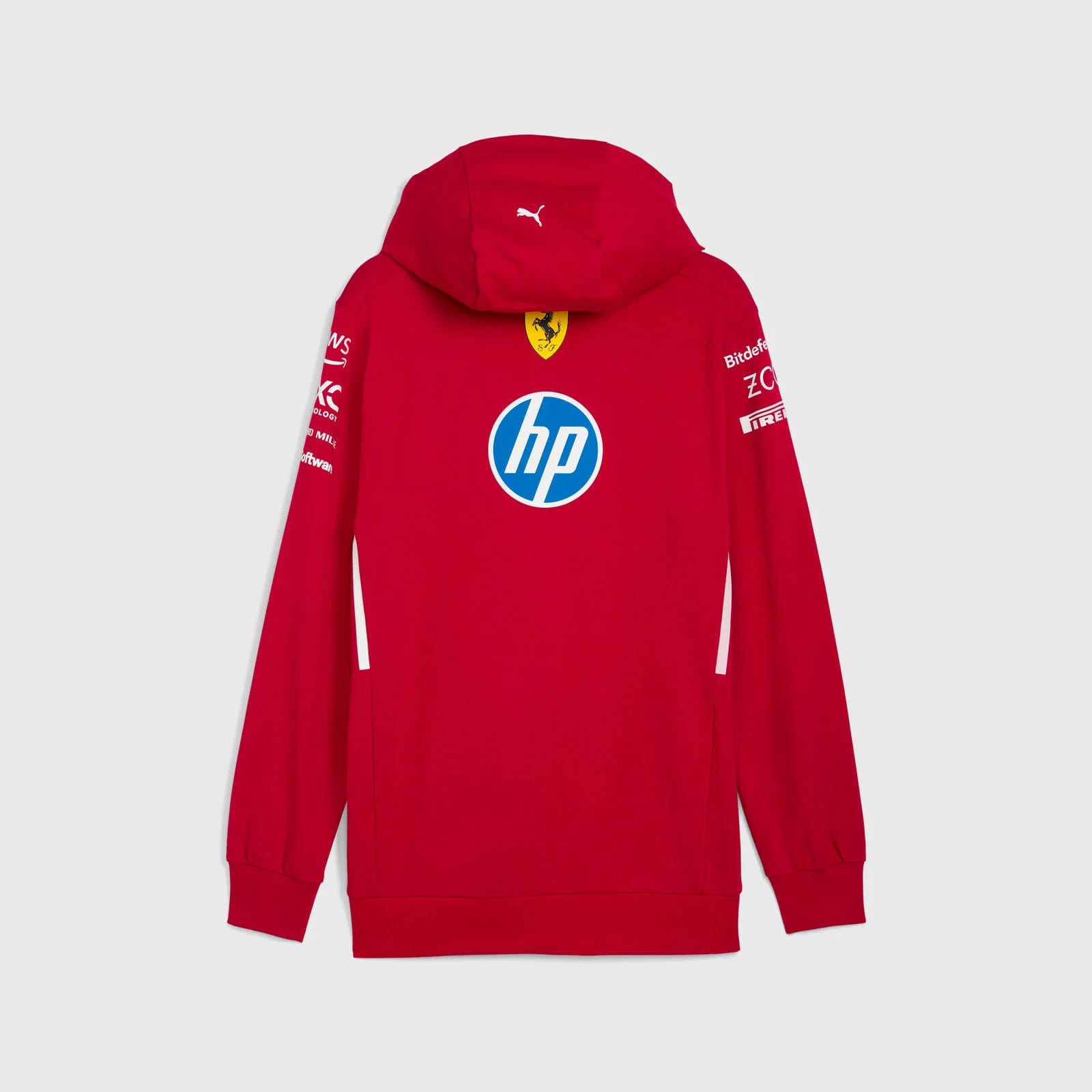 Scuderia Ferrari F1 Team 2025 Hoodie Kids - Dark Cherry