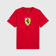 Scuderia Ferrari F1 Big Shield Tee Mens - Rosso Corsa