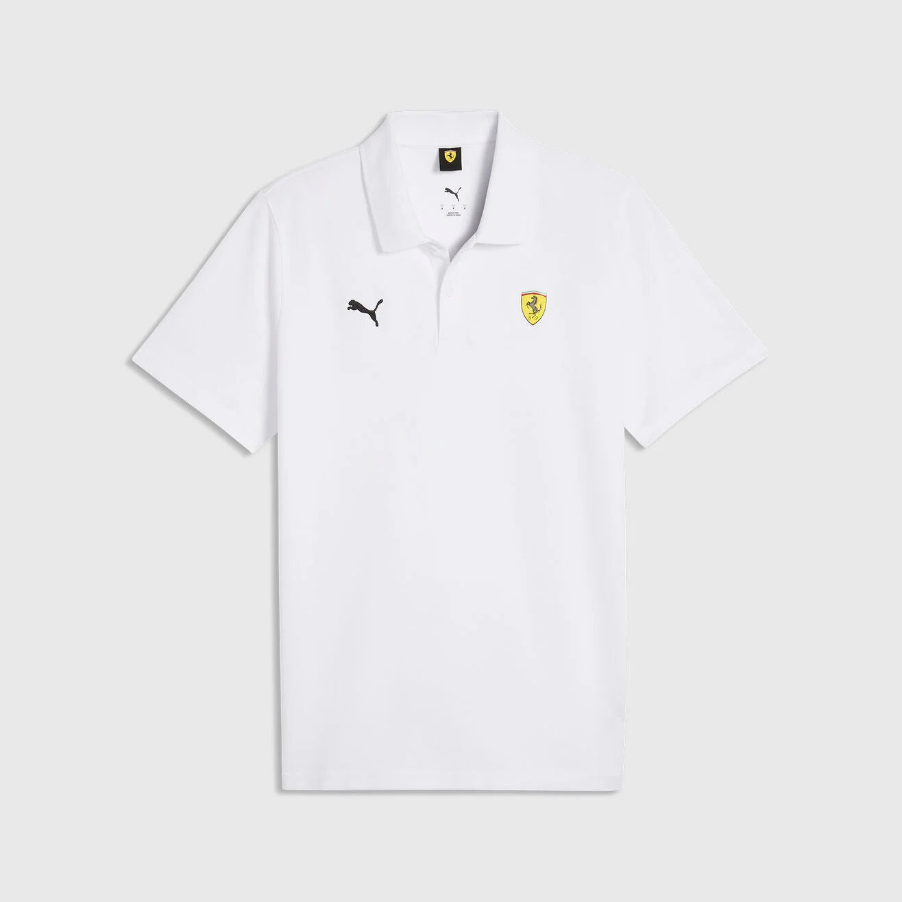 Scuderia Ferrari F1 Polo Mens - White