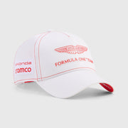 Aston Martin F1 Team 2026 Special Edition Canada Stroll Trucker Cap Unisex - White