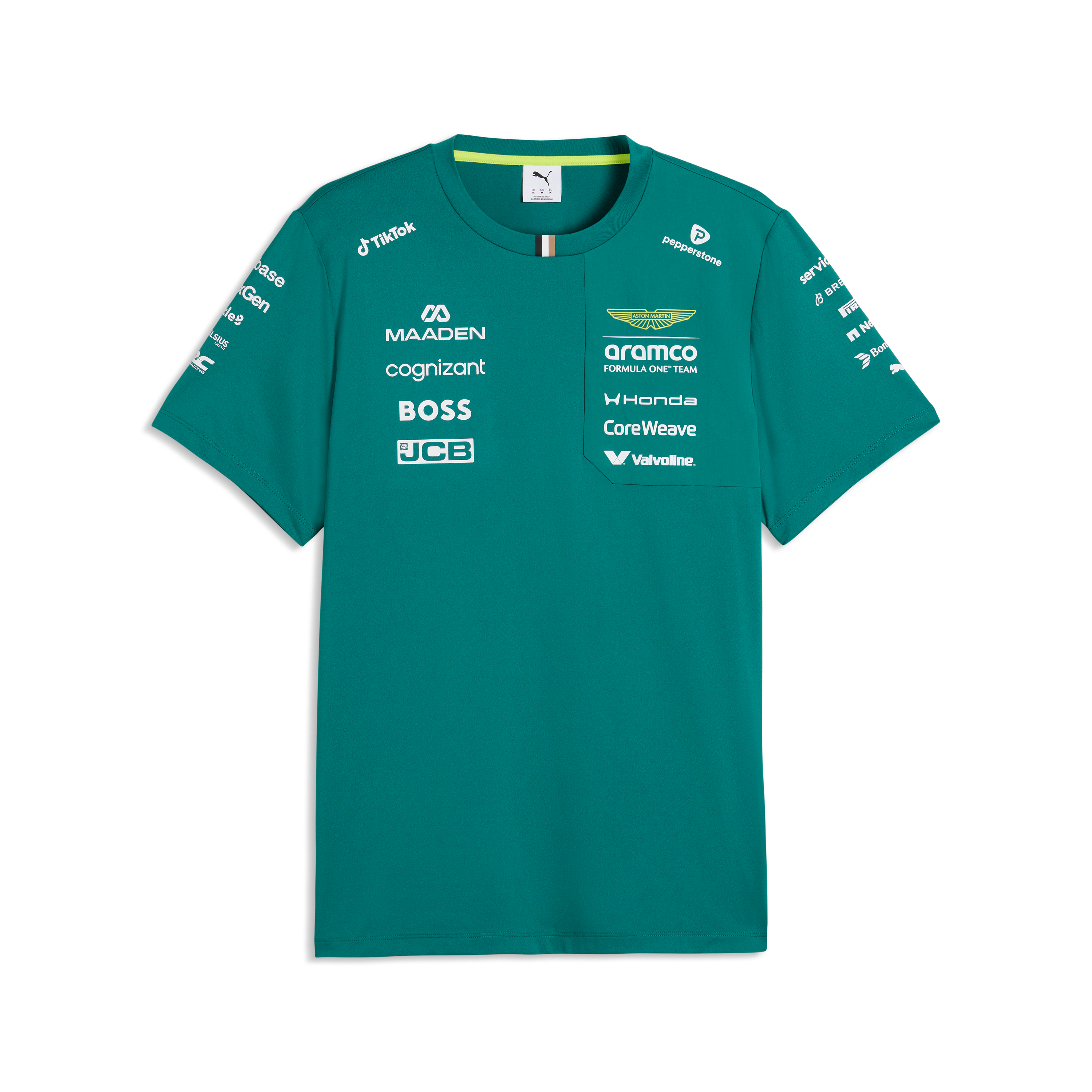 Aston Martin F1 Team 2026 Tee Mens - Green Lux